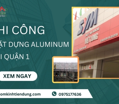 Thi Công Mặt Dựng Aluminum Tại Quận 1 Chất Lượng
