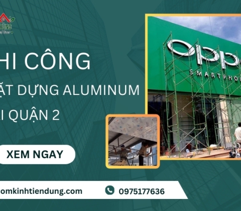 Chuyên Thiết Kế Thi Công Mặt Dựng Aluminum Tại Quận 2