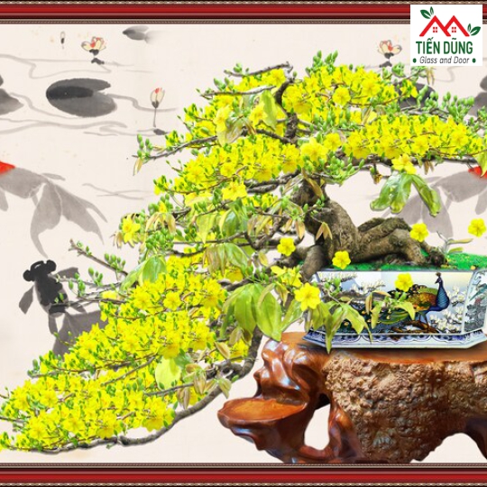 TRANH KÍNH TẾT DECOR