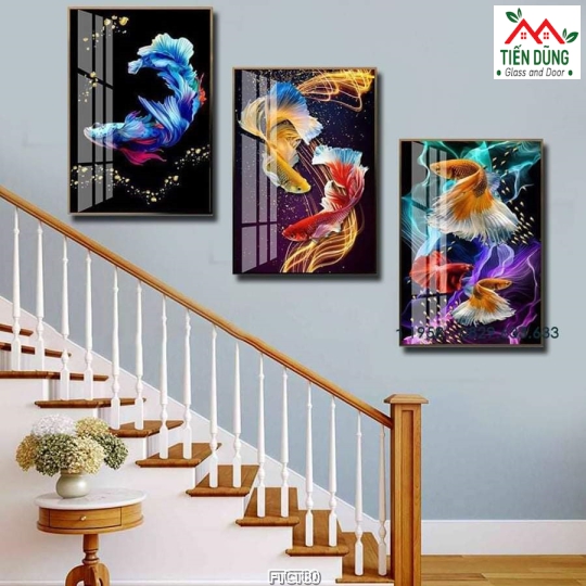 TRANH TREO CẦU THANG 3